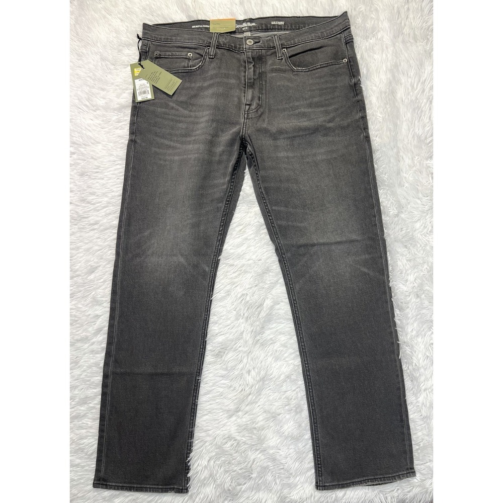 Goodfellow & Co Men's Athletic Fit Jeans in black, size 40x32